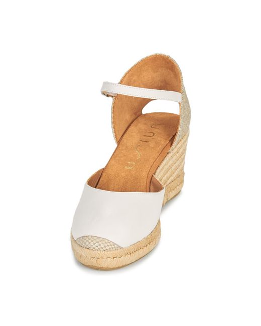 Unisa Dames Sandalen Gebroken wit kruisb trouw sandaal th | Van den Assem
