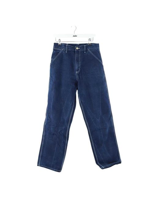 Pantalon Jean en coton Carhartt en coloris Blue
