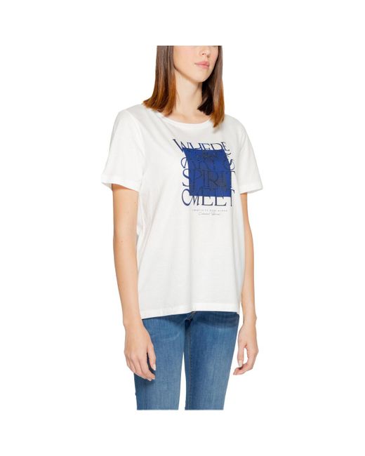 T-shirt 321368 Street One en coloris Blue