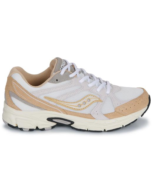 Saucony White Sneaker Ride Millennium