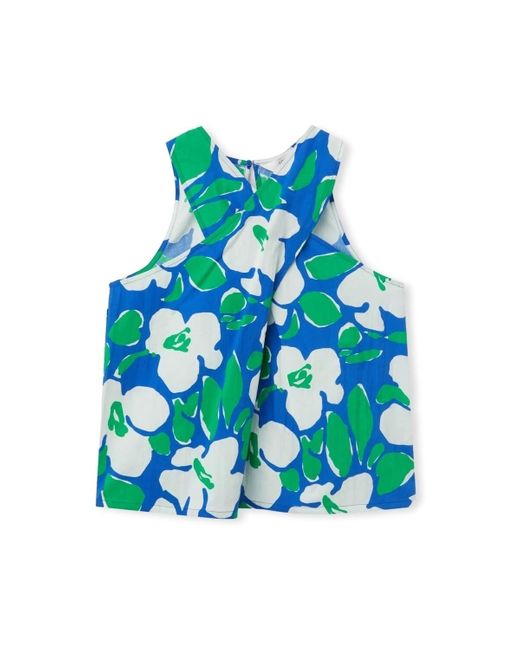 Compañía Fantástica Blouse Compañia Fantástica Top 41029 in het Blue