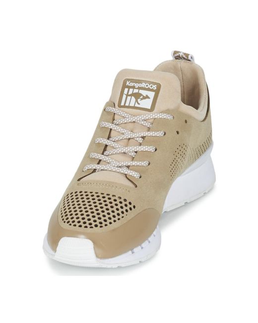 Baskets Kangaroos en coloris Metallic