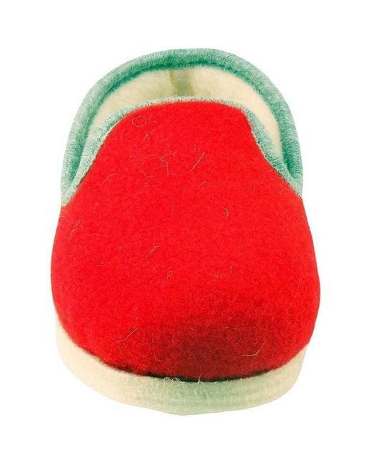 Chaussons Lily-Sofy Semelflex en coloris Red