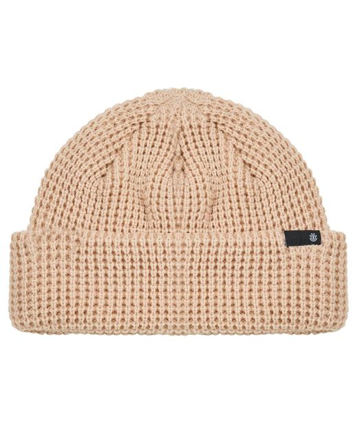 Berretto Low Docker Waffle di Element in Natural