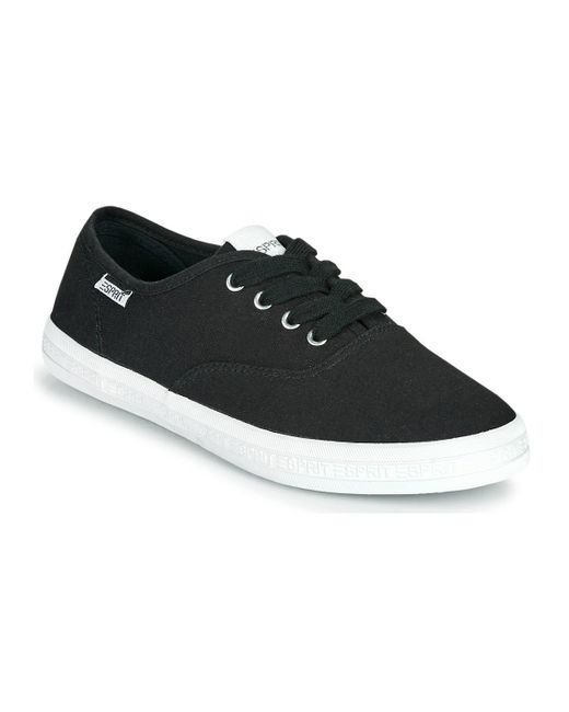 Esprit Lage Sneakers Nita in het Zwart - Bespaar 35% - Lyst