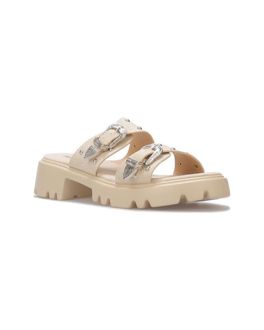 La Modeuse Teenslippers 71057_P166623 in het Natural
