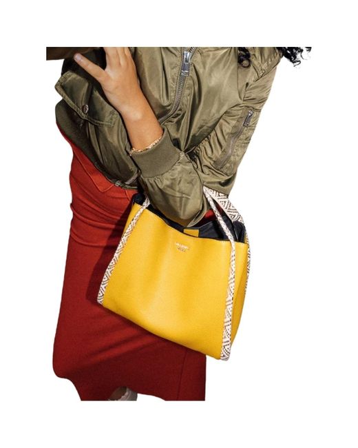 Sac à main Sac a main Ref S287717 Jaune 21*24*14cm Lollipops en coloris Yellow