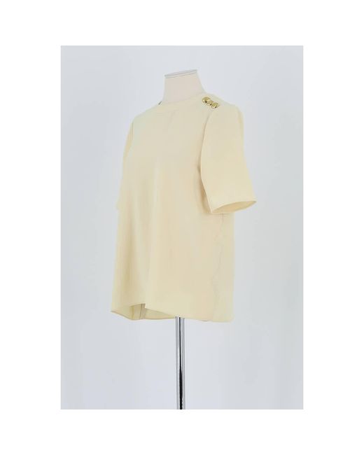 Blouses T-shirt beige Tara Jarmon en coloris Natural