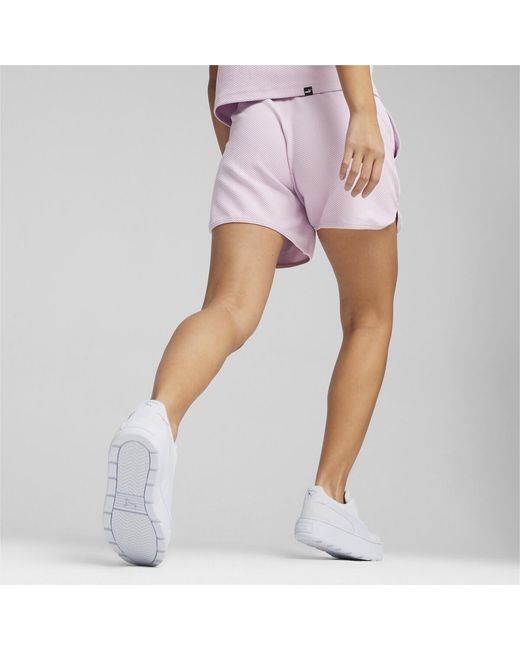 Short 678701 PUMA en coloris Pink