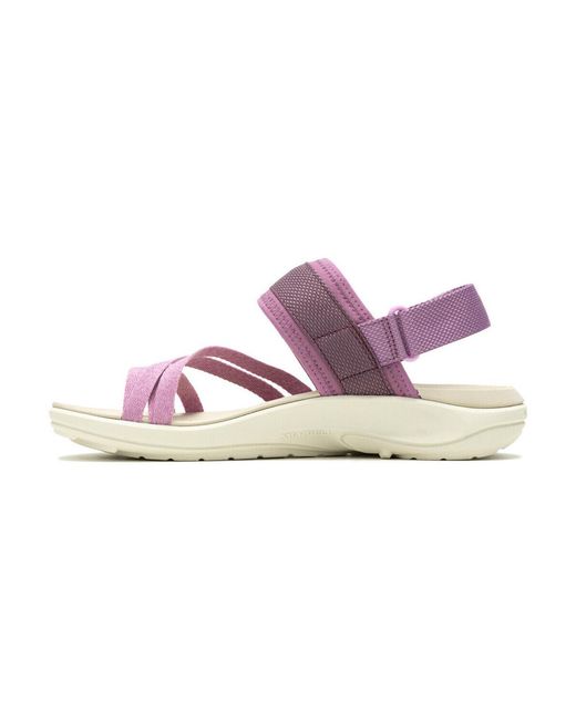 Chaussures District 4 Backstrap Merrell en coloris Pink
