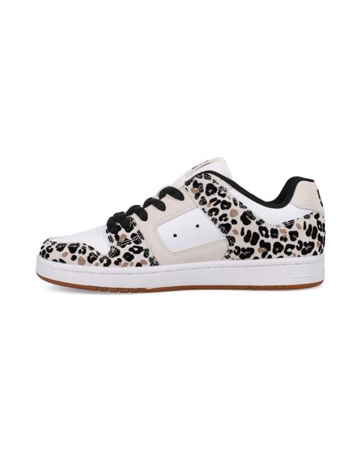 Chaussures de Skate MANTECA 4 LX leopard print DC Shoes en coloris Black