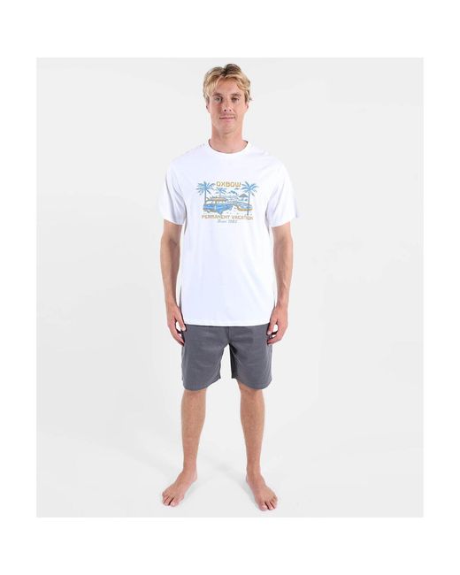 T-shirt Tee-shirt manches courtes ONTRIP Oxbow pour homme en coloris White