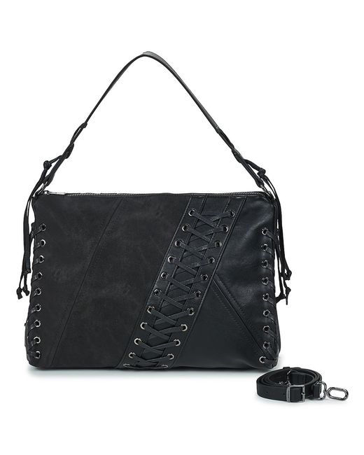Borsa A Spalla Tango Patch Leiria di Desigual in Black