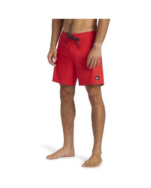 Maillots de bain Surfsilk Kaimana 16"" Quiksilver pour homme en coloris Red