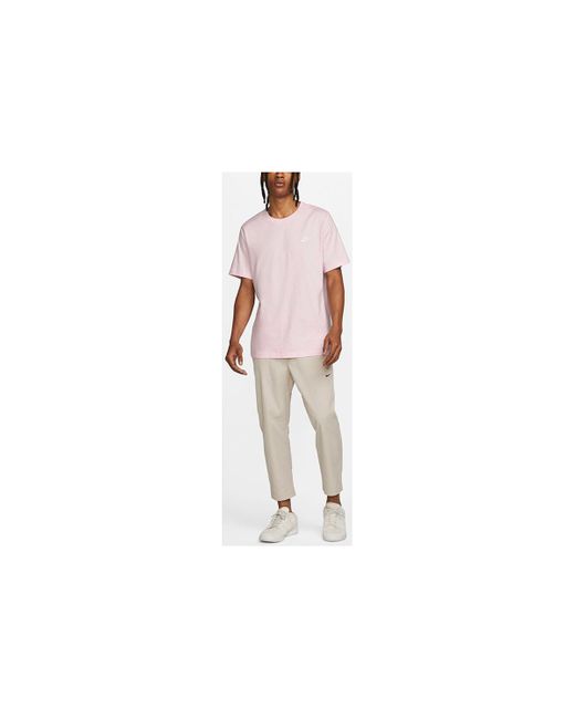 T-shirt Club Tee-Shirt / Rose Nike pour homme en coloris Pink
