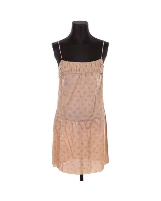 Robe courte Robe en coton Zadig & Voltaire en coloris Brown