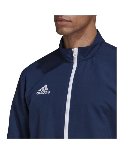 Veste Ent22 Pre Jkt Adidas pour homme en coloris Blue