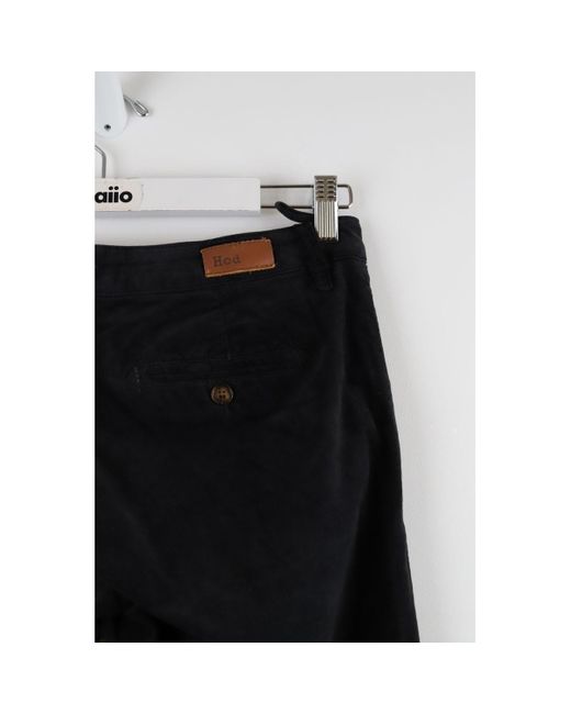 Pantalon Pantalon slim en coton HOD en coloris Black