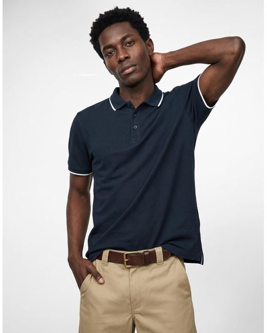 Polo Adara BOTD pour homme en coloris Blue