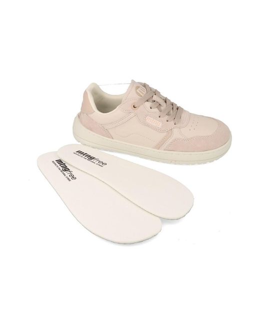 Baskets basses MTNG en coloris Pink
