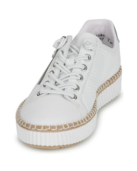 Rieker White Sneaker M2940-80