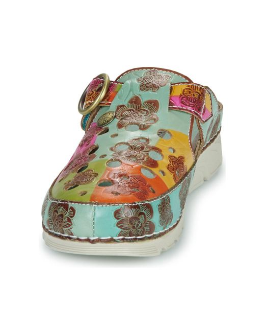 LAURA VITA Green Clogs Dorry