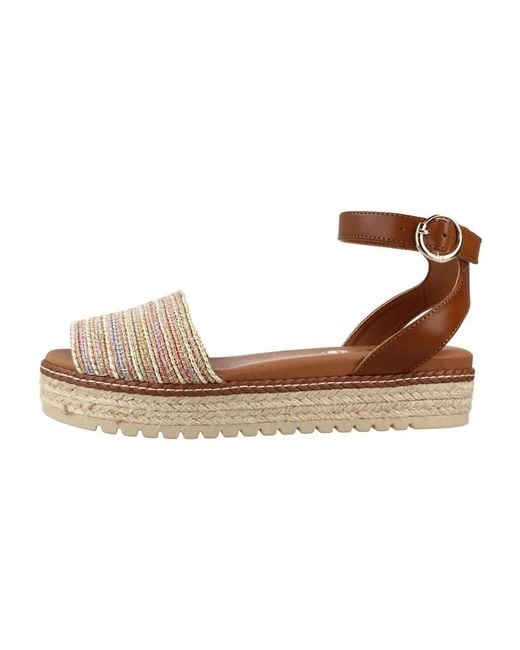 Espadrilles 59617M MTNG en coloris Brown