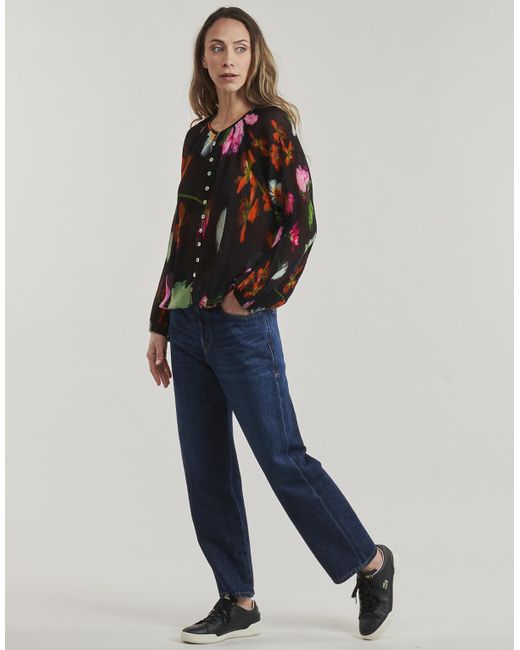 Desigual Blouse Momo in het Black