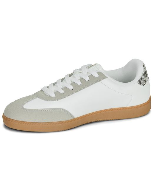 ONLY White Sneaker Onlsandra Side Glitter