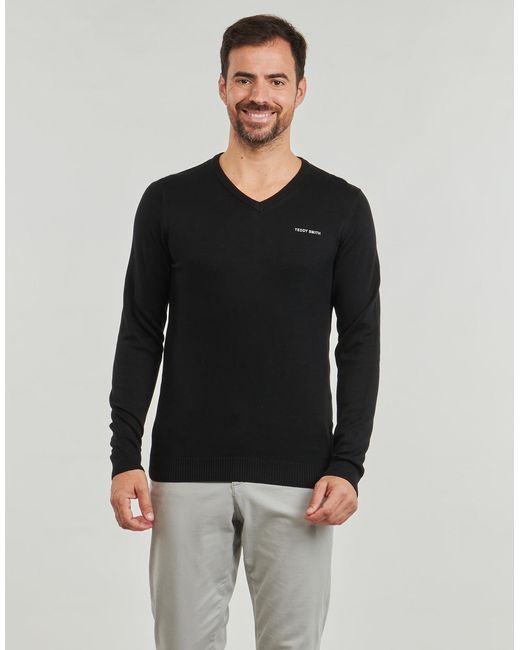 Pull PULSER 3 Teddy Smith pour homme en coloris Black