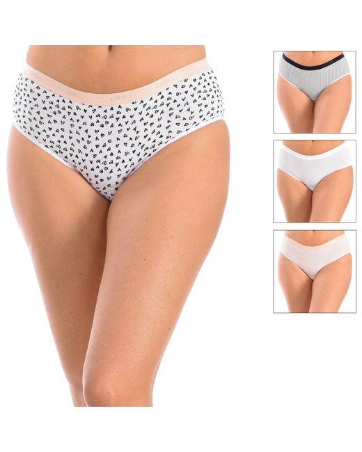 Culottes & slips D4C202-A2Q Dim en coloris White