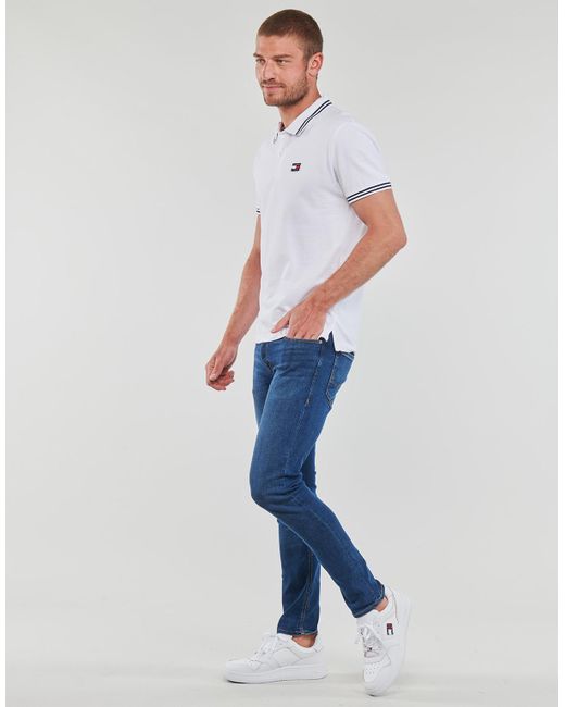 Polo TJM CLSC TIPPING DETAIL POLO Tommy Hilfiger pour homme en