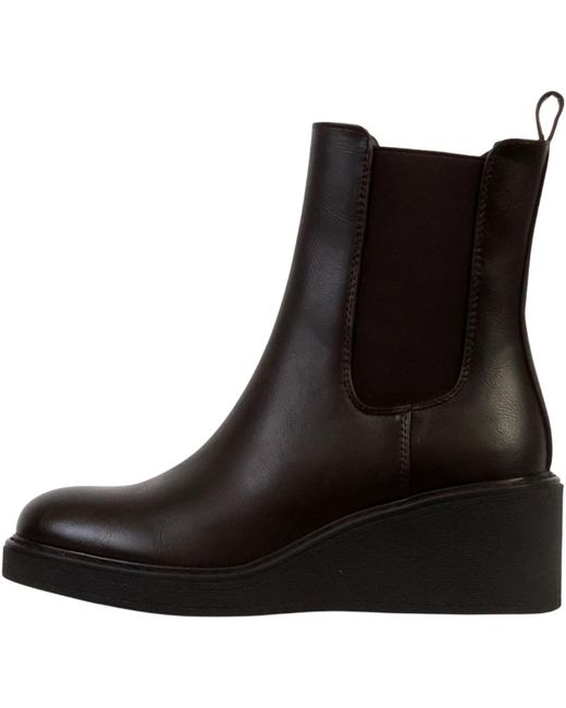 Bottines Bottines À Zip Super Mode en coloris Black
