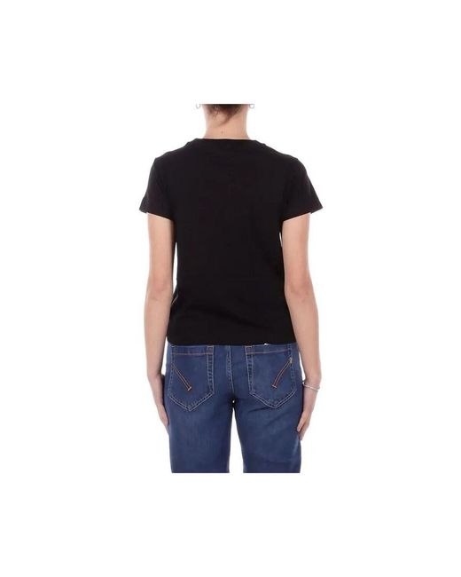 T-Shirts Pinko en coloris Black
