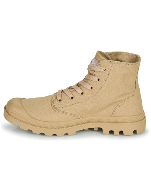 Baskets Palladium en coloris Natural