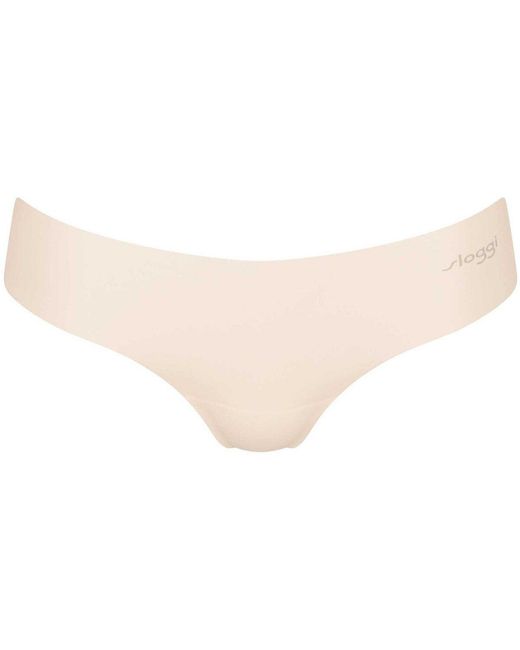 Strings String Zero Microfiber Hipstring 2.0 Sloggi en coloris Natural