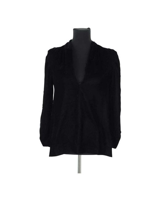 Gilet Blouse noire Ba&sh en coloris Black