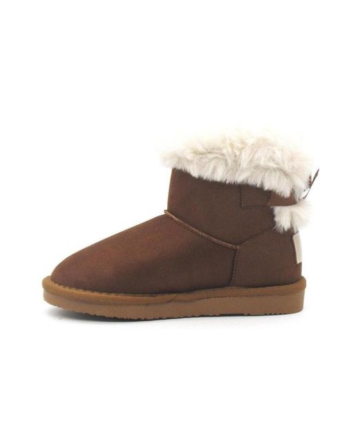 Bottines BJHS542021 B&W en coloris Brown