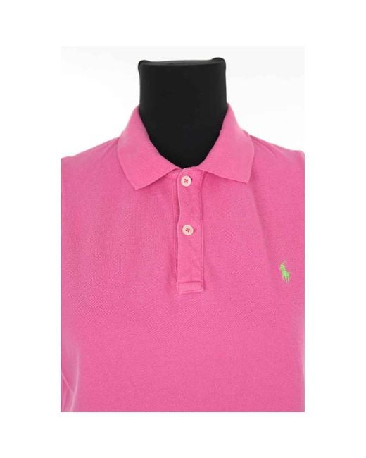 T-shirt Polo en coton rose Ralph Lauren en coloris Pink
