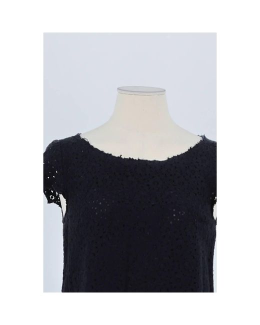 T-shirt T-shirt en coton noir Zadig & Voltaire en coloris Blue