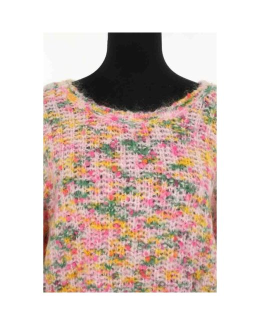 Pull Pull multicolore Des Petits Hauts en coloris Pink