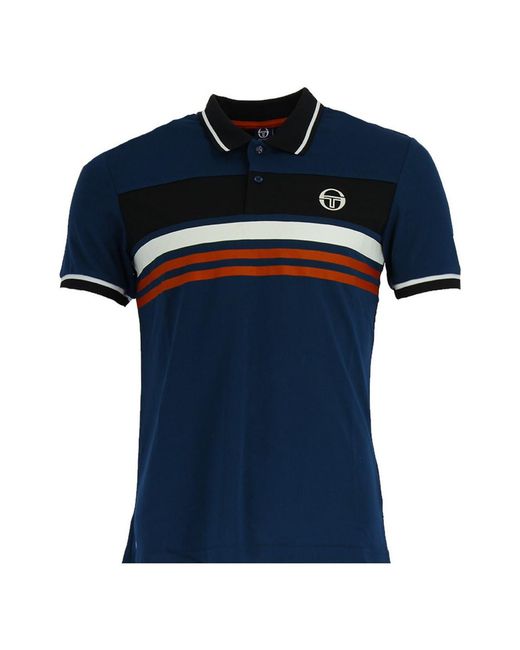 T-Shirt Polo Homme Ishen Sergio Tacchini pour homme en coloris Blue