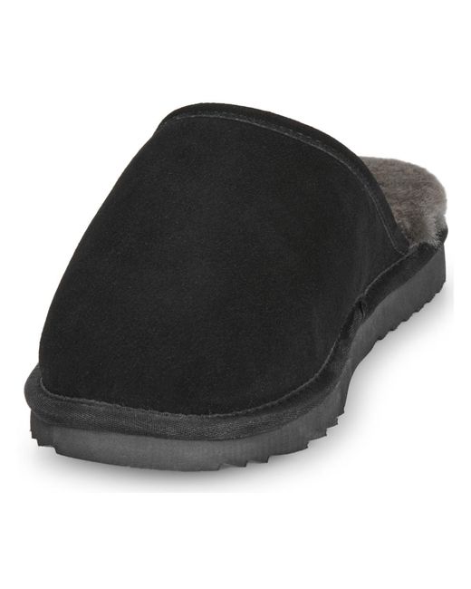 Chaussons CLASSIC Warmbat pour homme en coloris Black