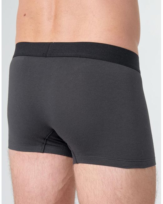 Levis Solid Basic Trunk 2p Boxer Levi's pour homme en coloris Black
