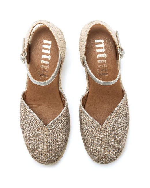 Espadrilles Mada MTNG en coloris Brown