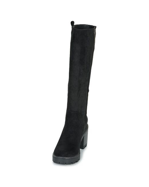 Refresh Black Stiefel Mit Absatz 173033