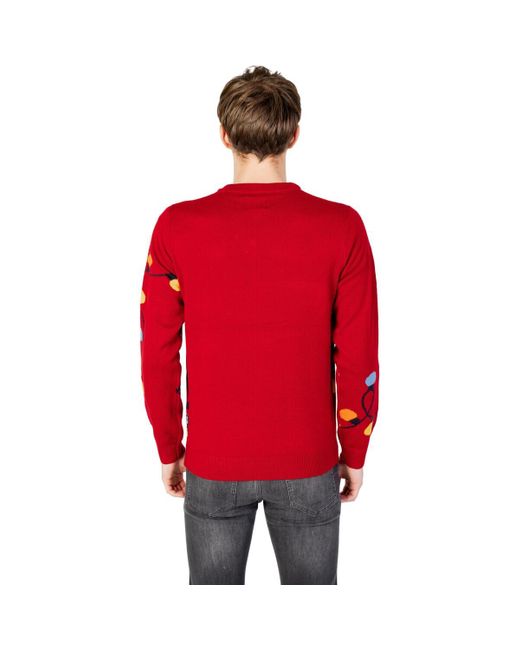 Pull 22027279 Only & Sons pour homme en coloris Red