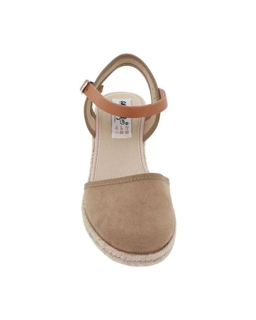 Espadrilles Amelie en coloris Natural