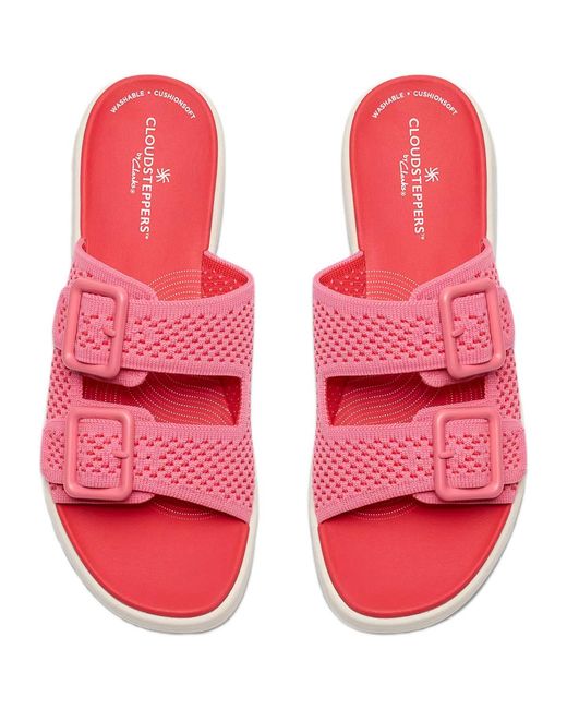 Sliders Clarks en coloris Pink