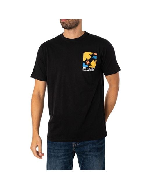 T-shirt T-Shirt Impronta Ellesse pour homme en coloris Black